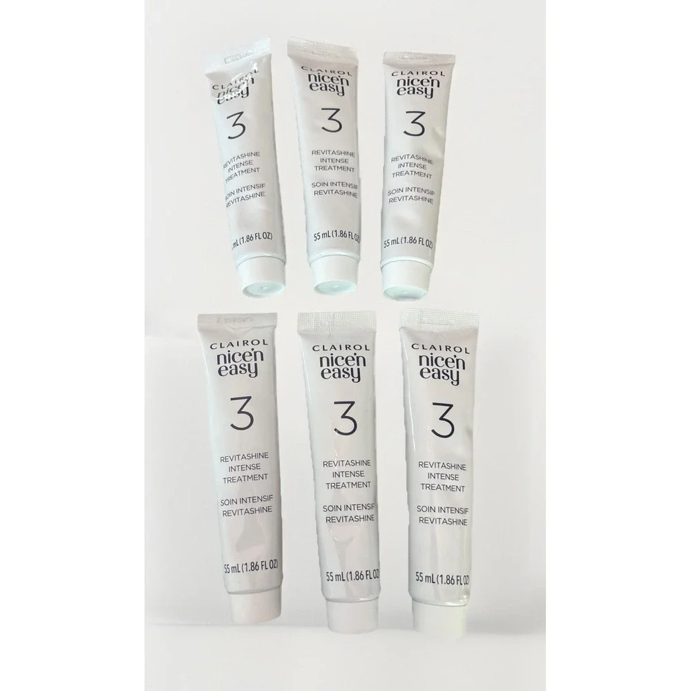 6 Tubes Clairol Nice N Easy CC + Colorseal Step 3 Conditioner 1.86 Fl Oz Each